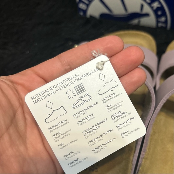 BIRKENSTOCK Arizona purple sandals slippers shoes women’s eur 39 new in box - Picture 6 of 8